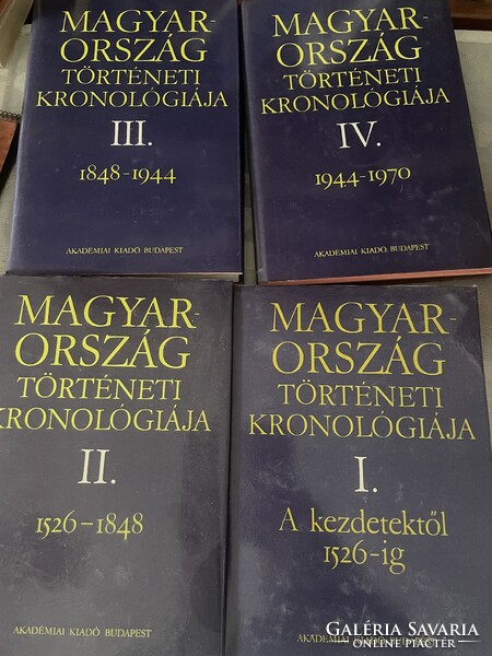 Magyarország történeti kronológiája könyv