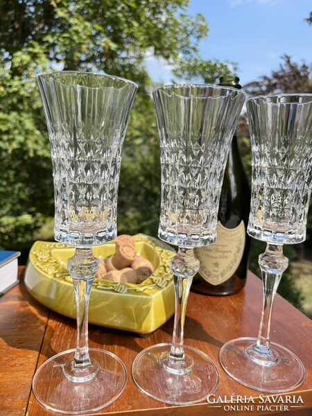 CHAMPAGNE CLUB - Cristal d’Arques – 6 darabos kristálypohár készlet