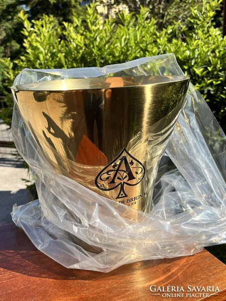 CHAMPAGNE CLUB - Arany Armand de Brignac „Ace of Spades” pezsgőhűtő veder