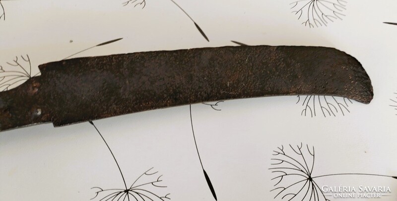 Antik kovácsoltvas kés 37 cm