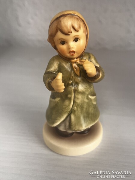 Hummel Goebel 9cm porcelán figura - Ütemtartás # 3
