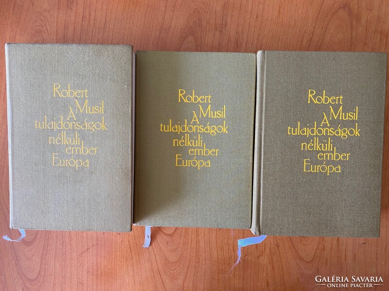 Robert Musil A tulajdonságok nélküli ember 1-2-3
