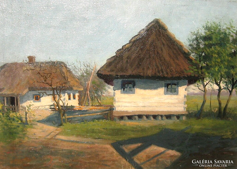 TAVASZI AKCIÓ! GUBIN 1918 GARANTÁLTAN EREDETI CSODÁS KATONA GYULA FESTMÉNY