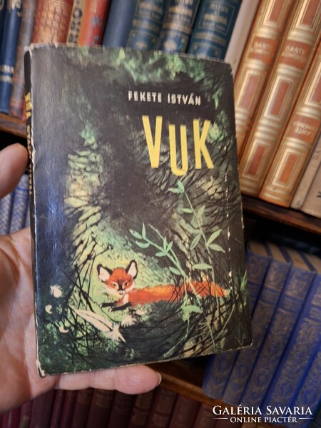 1965 FEKETE ISTVÁN : VUK  első önálló kiadás eredeti védőboritós újszerű  gyűjtői példány!