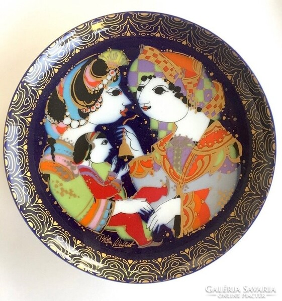 ROSENTHAL porcelán tányérok (12 db), "ALADIN és a CSODALÁMPA"