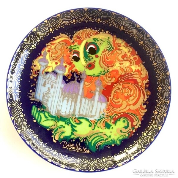ROSENTHAL porcelán tányérok (12 db), "ALADIN és a CSODALÁMPA"