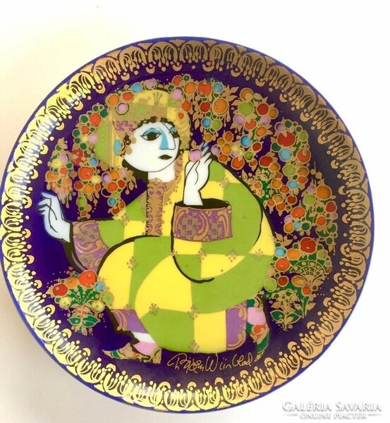 ROSENTHAL porcelán tányérok (12 db), "ALADIN és a CSODALÁMPA"