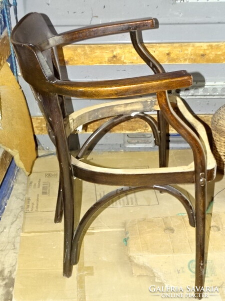 ANTIK THONET ( OTTO WAGNER ) JELZETT  KAROSSZÉK KARSZÉK KARFÁS SZÉK !!!