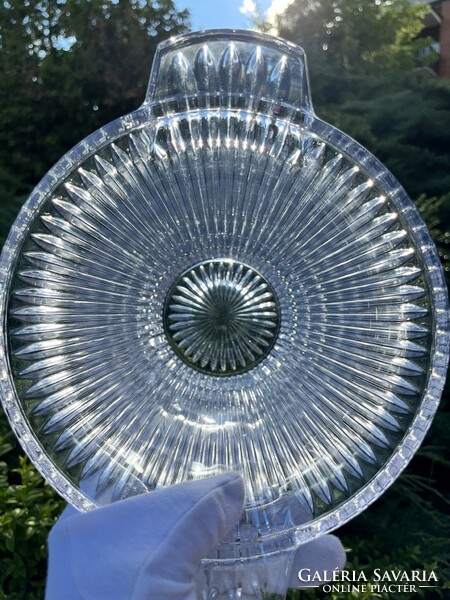 CHAMPAGNE CLUB - Mikasa Diamond Fire Ólomkristály Pezsgőhűtő / Virágváza – Japán Design, 1980'