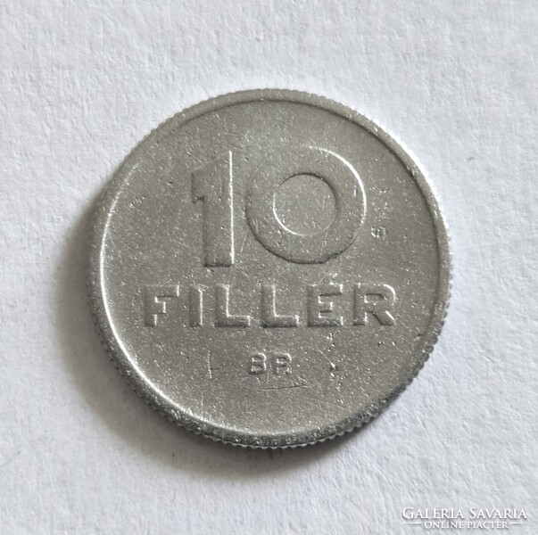 10 Fillér 1962.