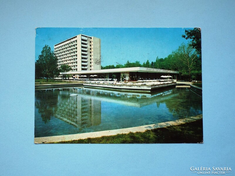 Képeslap (41) - Románia - Mamaia - Hotel Majestic 1970-es évek