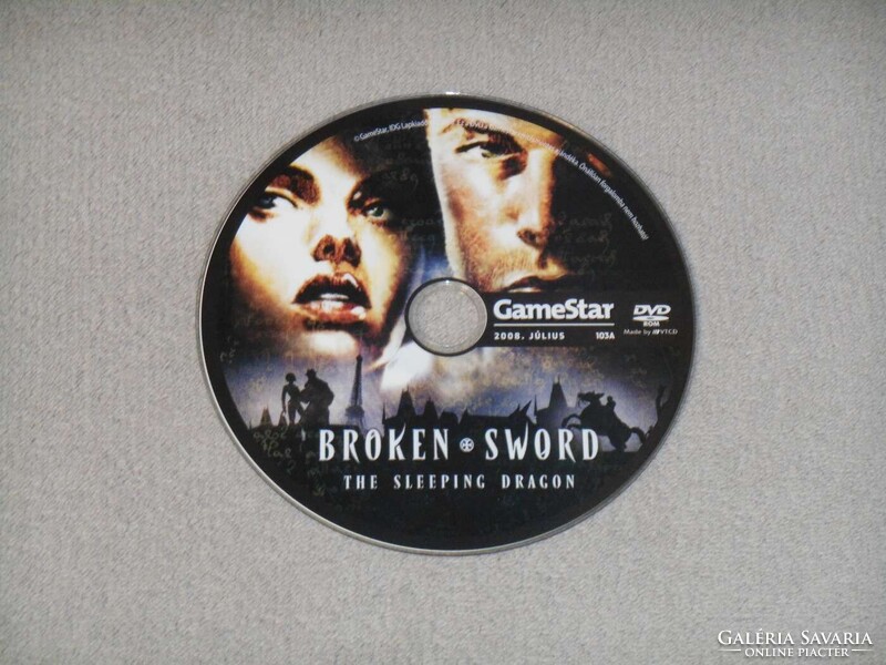 Broken Sword - The Sleeping Dragon Számítógépes PC játék (GameStar újságmelléklet, 2008 július)