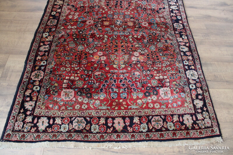200 x 127 Saruk / Sarogh / Sarough kézi perzsaszőnyeg Irán - prémium minőség, szép állapot