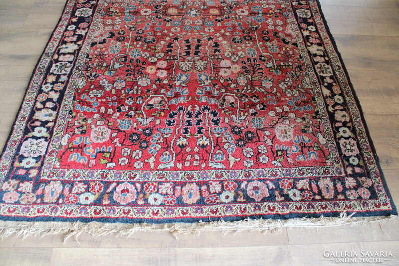200 x 127 Saruk / Sarogh / Sarough kézi perzsaszőnyeg Irán - prémium minőség, szép állapot