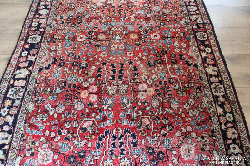 200 x 127 Saruk / Sarogh / Sarough kézi perzsaszőnyeg Irán - prémium minőség, szép állapot