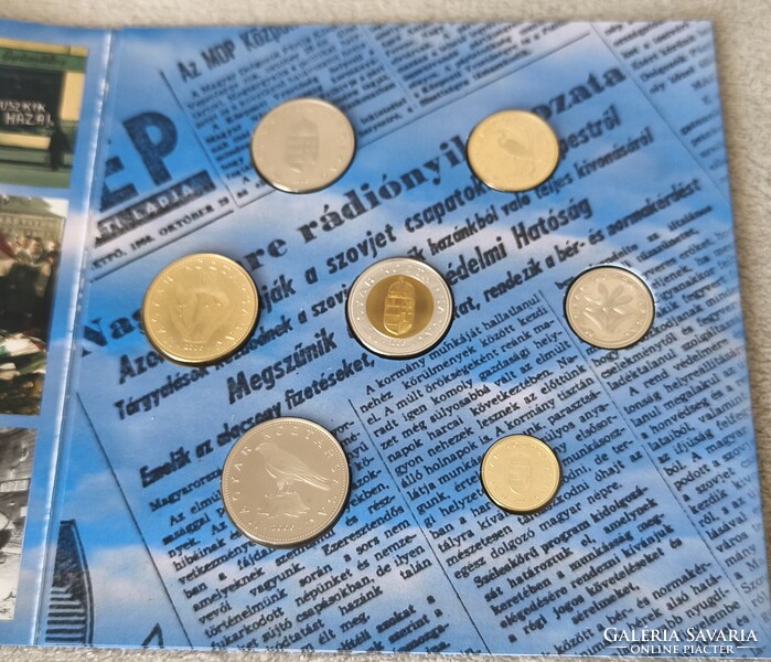 2006-os Dísztokos forgalmi sor Magyarország pénzérméi 5000 db Proof. 1956-os forradalom emlékére