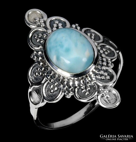 54 es Valodi Larimar 925 Ezust Gyuru