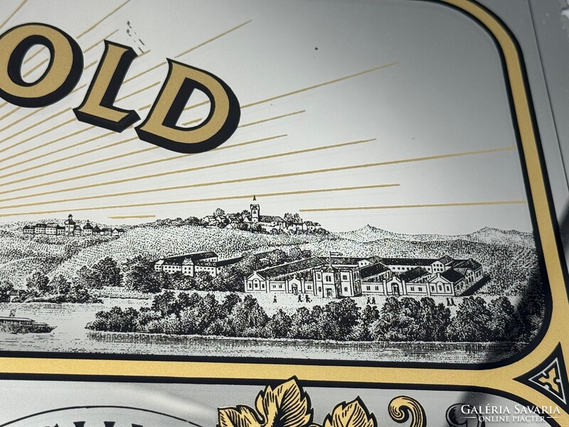 CHAMPAGNE CLUB - Söhnlein Rheingold „A Rajna Kincse” Vintage Üveg Reklámtábla