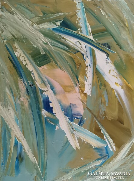 Baján Ildikó festmény 60 x 80 cm.