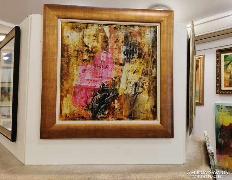 Baján Ildikó festmény 60 x 80 cm.