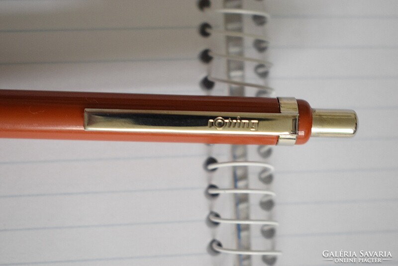Rotring , rOtring Tikky special , tejeskávé színű , fém karika fém tollbetét 80-as évek