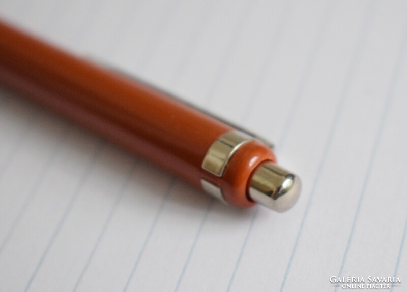 Rotring , rOtring Tikky special , tejeskávé színű , fém karika fém tollbetét 80-as évek