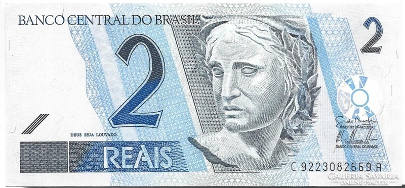 2 real reals 2001 Teknősbéka Brazilia 41. signo Gyönyörű