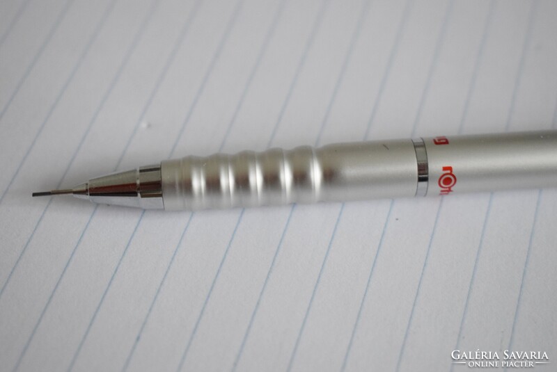 Rotring , rOtring Tikky metallic double push , töltőceruza 0,5 , 80-as évek , eredeti dobozával I.