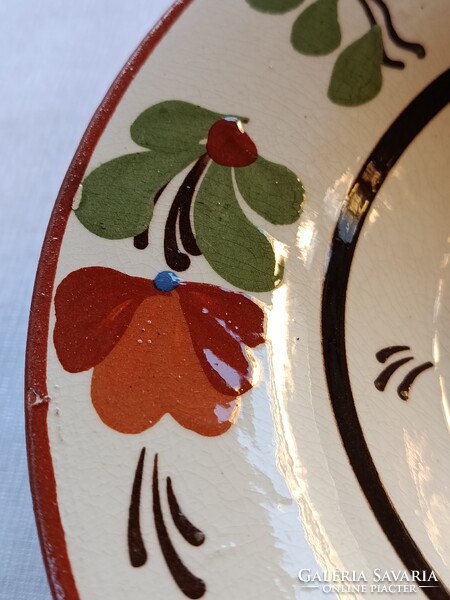 Sárospataki Glazed Folk Ceramic WALL PLATE