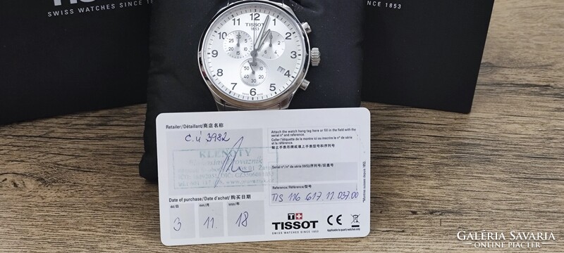 Tissot Chrono XL Chronograph (Model: T116.617.11.037.00) – In Original Box!