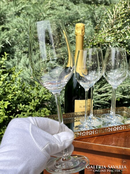 CHAMPAGNE CLUB - KRUG 28 cl Champagne Pezsgőspohár Készlet – 6 db