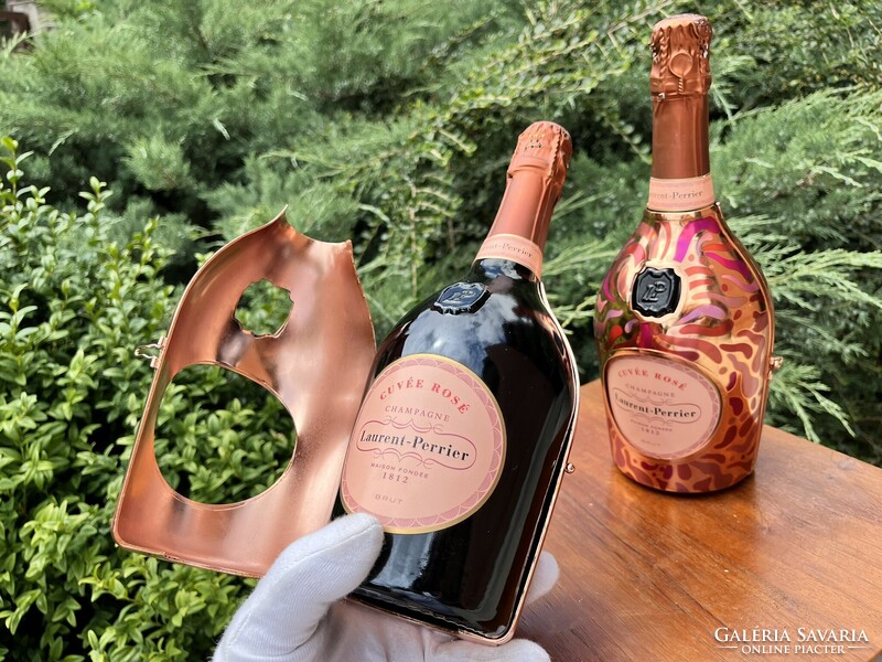 CHAMPAGNE CLUB - 2 db Laurent-Perrier Cuvée Rosé „Petal Dress” – Mágneszáras Díszdobozokban