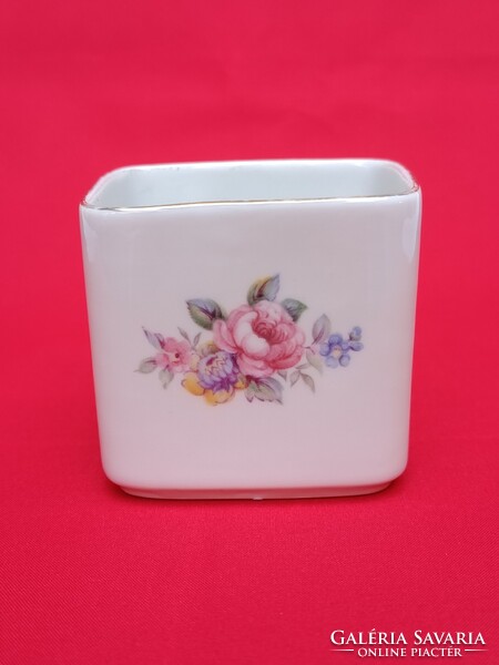 Hollóházi porcelán CIGARETTATARTÓ - autós relikvia