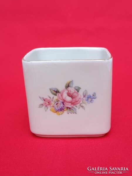Hollóházi porcelán CIGARETTATARTÓ - autós relikvia