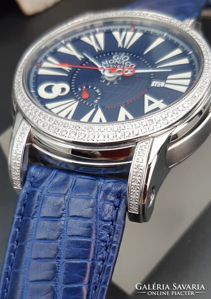 Gio Monaco Galileo Diamonds egy nagyon különleges és gyönyörű automata óra Svájcból