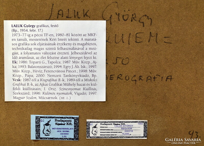 Laluk György (1954-2020) REQUIEM