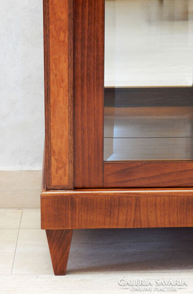 Biedermeier kétajtós vitrin  [ D - 03 ]  Bútorgyártás mesterfokon!