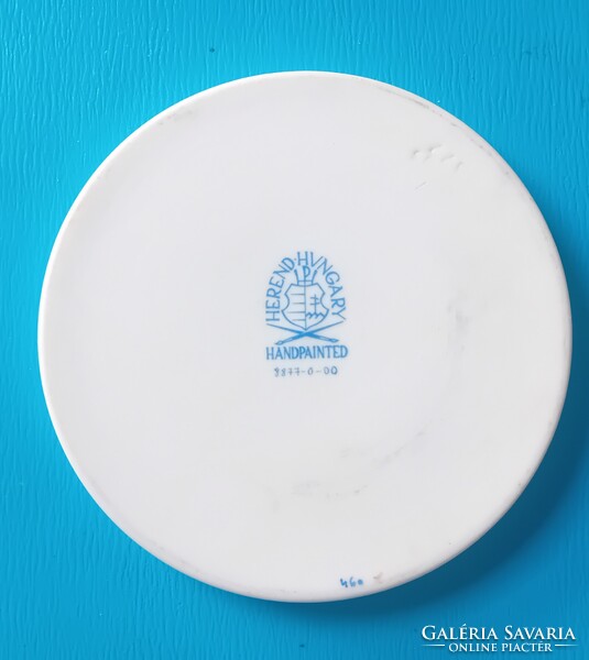 Herendi porcelán plakett : Szent Márton megosztja köpenyét a koldussal