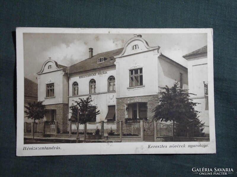 Postcard,Héviz spa,Hévizszentandrás,Keresztes nuns' vacation home,Timár R.kiad Keszthely ,1930-