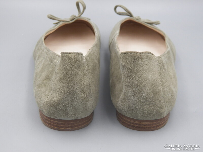 Új! 5TH Avenue velúrbőr balerina, 40 -es