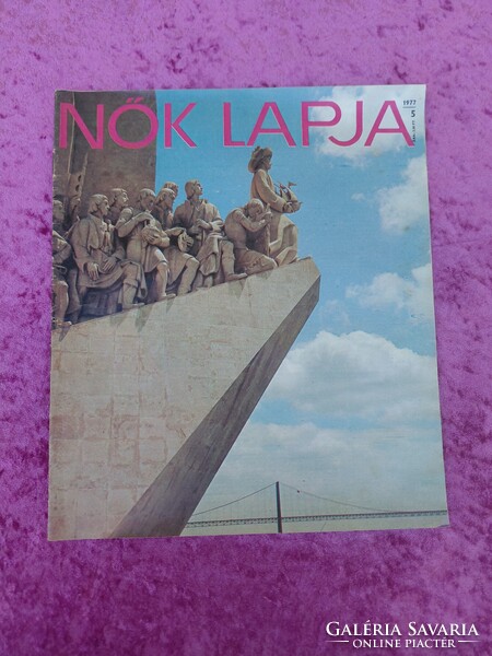 Nők Lapja 1977/5 – Címlap: Korniss Péter (Lisszabon) | Hátoldal: Fabulon érzékeny bőrre reklám