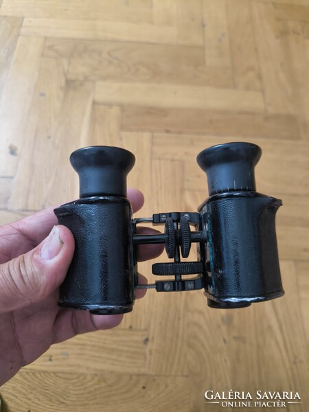 Antik Német katonai tàvcső 1903 környékén Germany, CP Goerz, 6x. Milike, videó !
