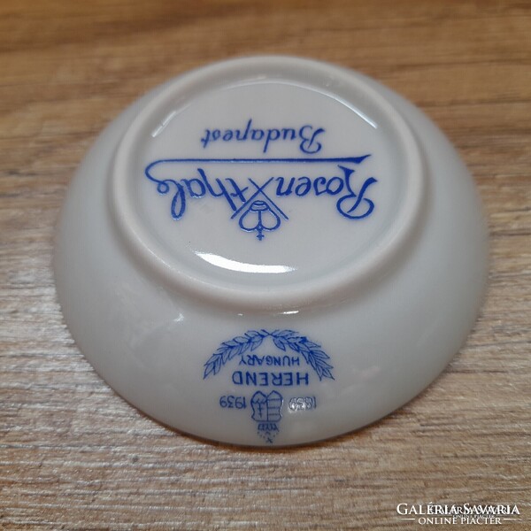 Antik Herendi tálka, Rosenthal Budapest