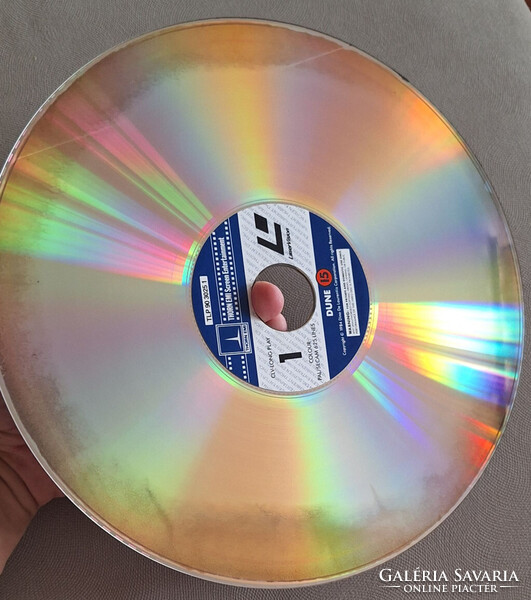 Dűne (David Lynch) - Laserdisc Videólemez kétlemezes UK. kiadás 1984