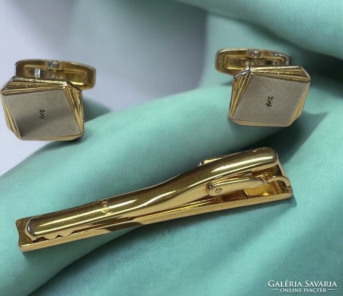 Yves Saint Laurent luxus mandzsetta szett !