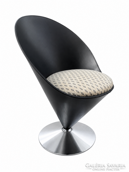 Verner Panton Vitra Cone Chair Polythema limitált kiadású design fotel számozott példány (No. 00191)