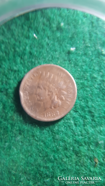 USA INDIÁNFEJES 1 CENT RITKA ÉV