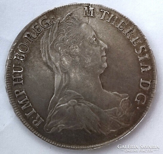 Mária Terézia tallér 1773  A.S.