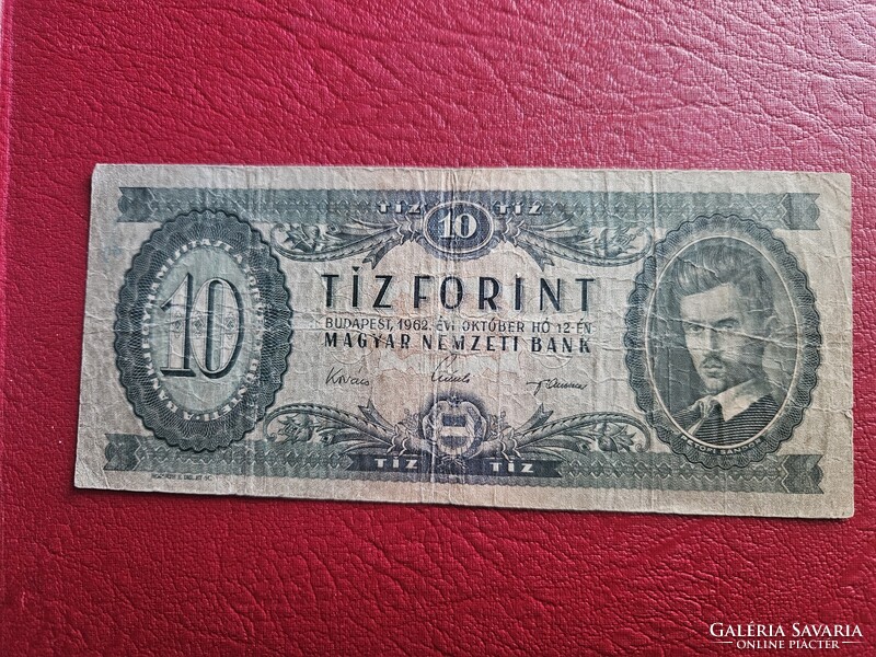 1962-es 10 Forint VF-