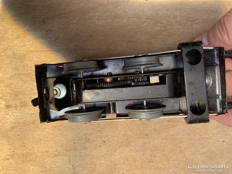 Hornby modellvasút bádog mozdony szerkocsival